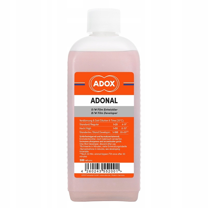 Adox Adonal - Rodinal 500 ml wywoływacz negatywowy