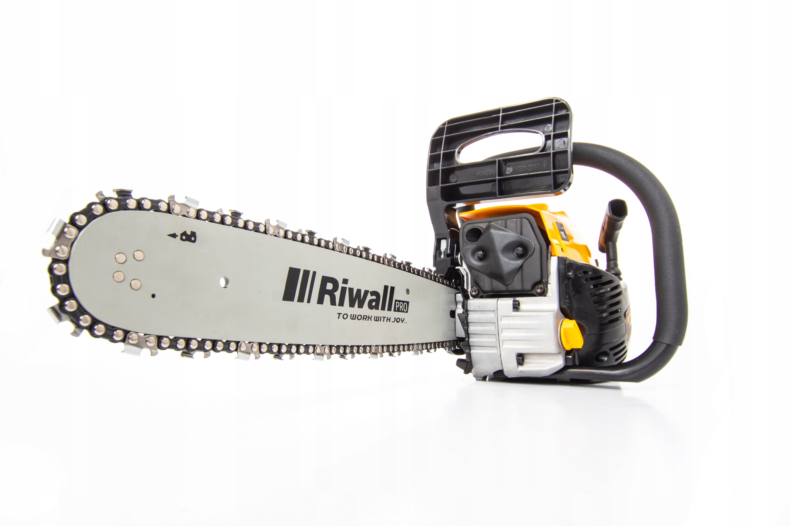 Piła łańcuchowa Spalinowa Riwall MOC 4500 W / 8 KM Moc silnika 8 KM