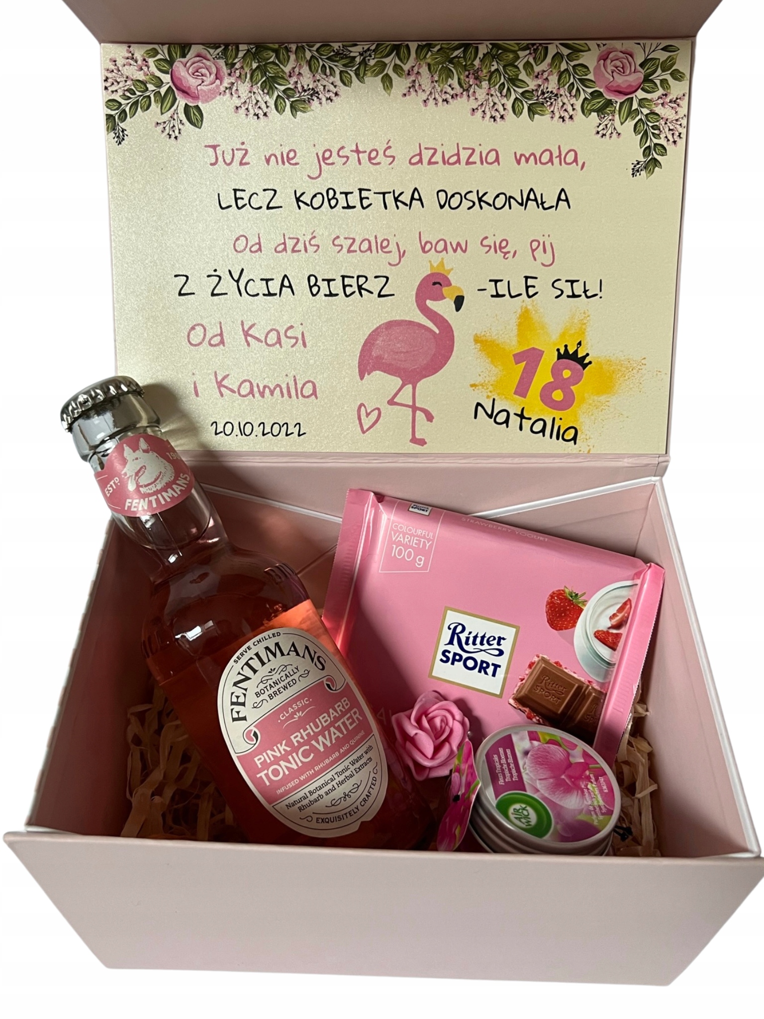 Krabička Box dárek 18. narozeniny