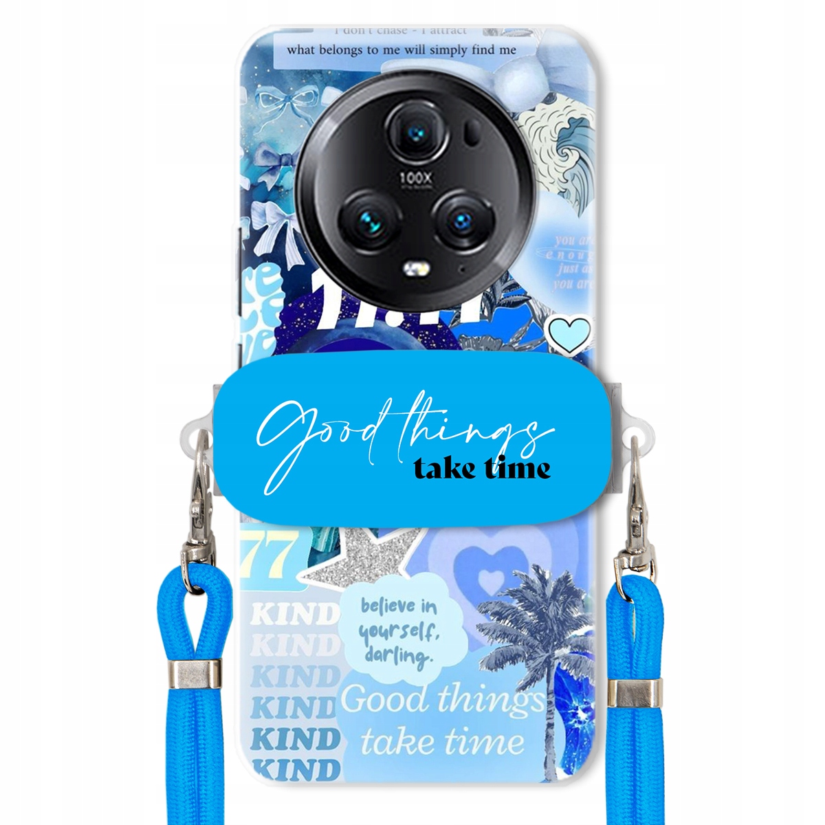 Pouzdro pro Huawei Honor Magic 5 Pro Držák Crossbody vodítko Good Things Sea