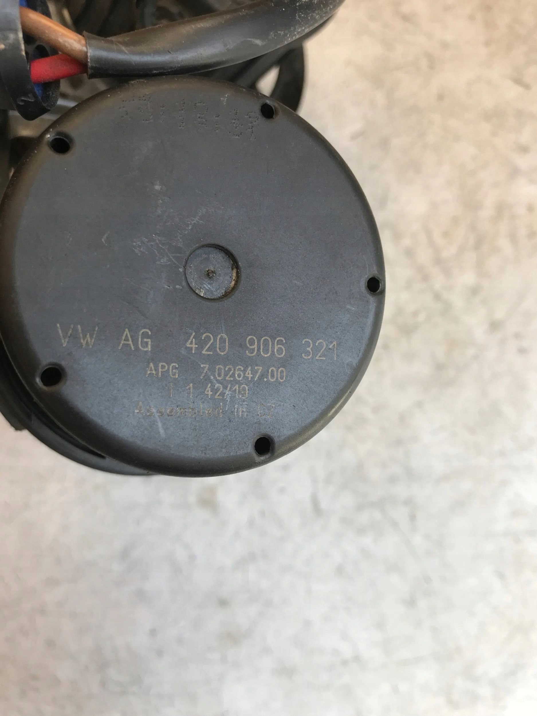 AUDI R8 PLUS 4S Pumpe WTORNA luft 4S0906601B 07L959253K