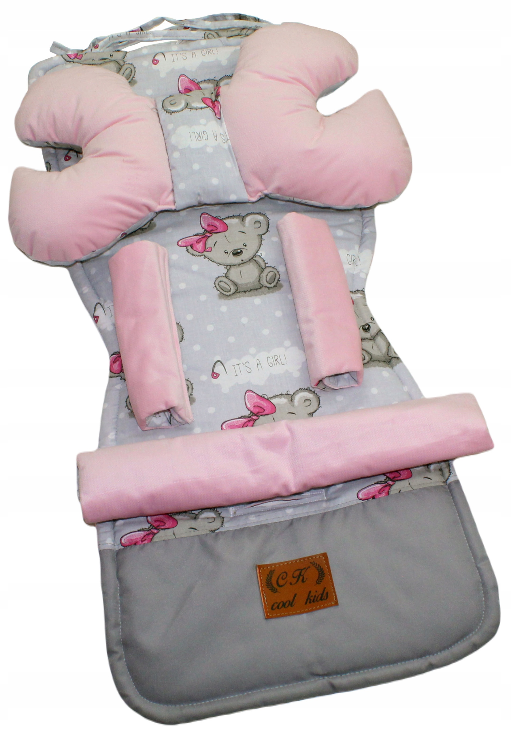 WKŁADKA DO WÓZKA SPACERÓWKI BAWEŁNA + VELVET LIMITOWANA