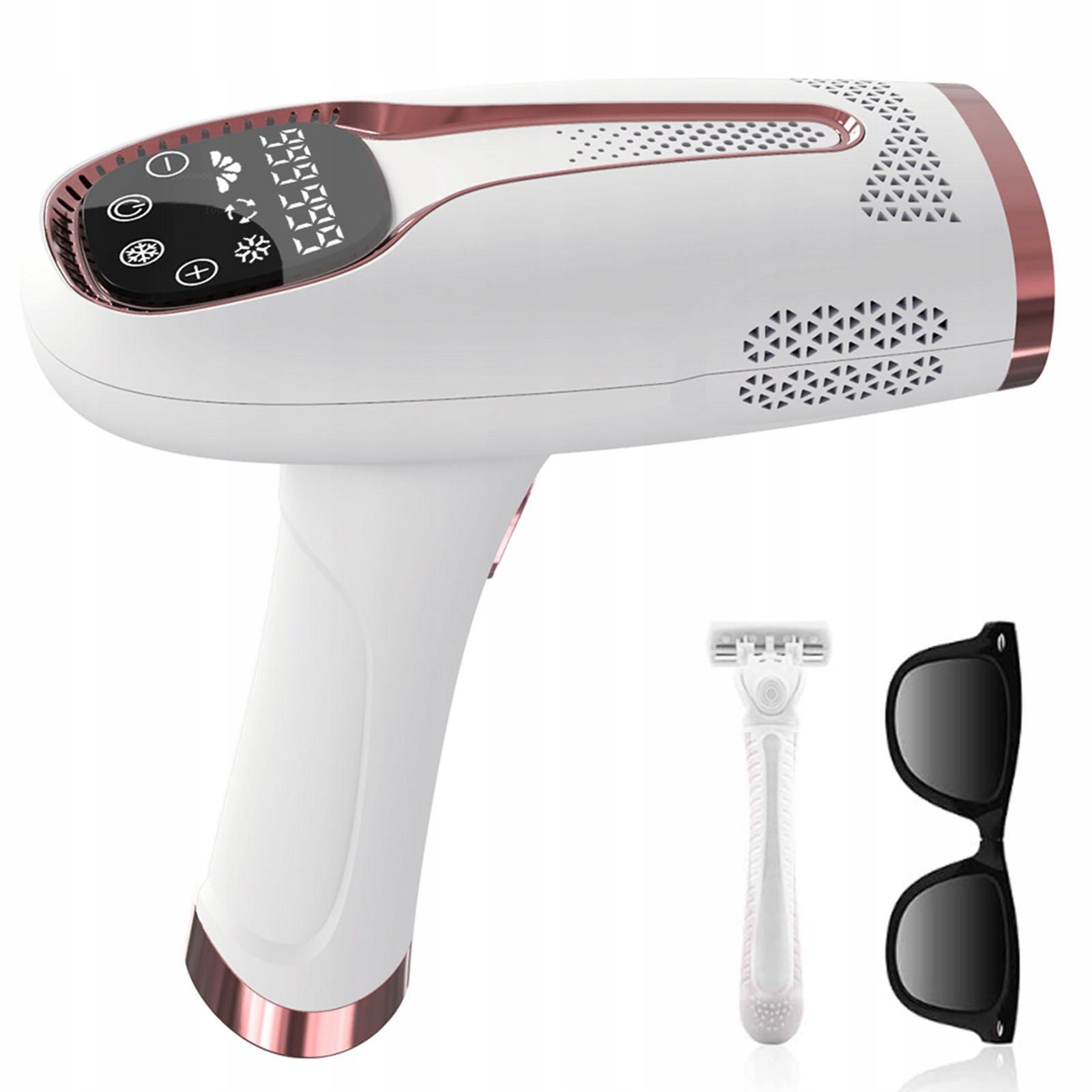 Depilator Laserowy Ipl Mocny Chłodzący Bezbolesny Depilator Do Ciała Bikini