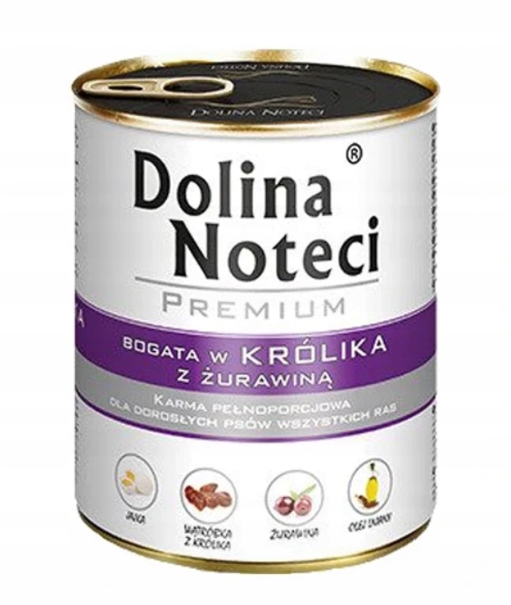 DOLINA NOTECI PREMIUM ZESTAW Karmy mokrej dla PSA mix smaków 10x800g Smak mix smaków
