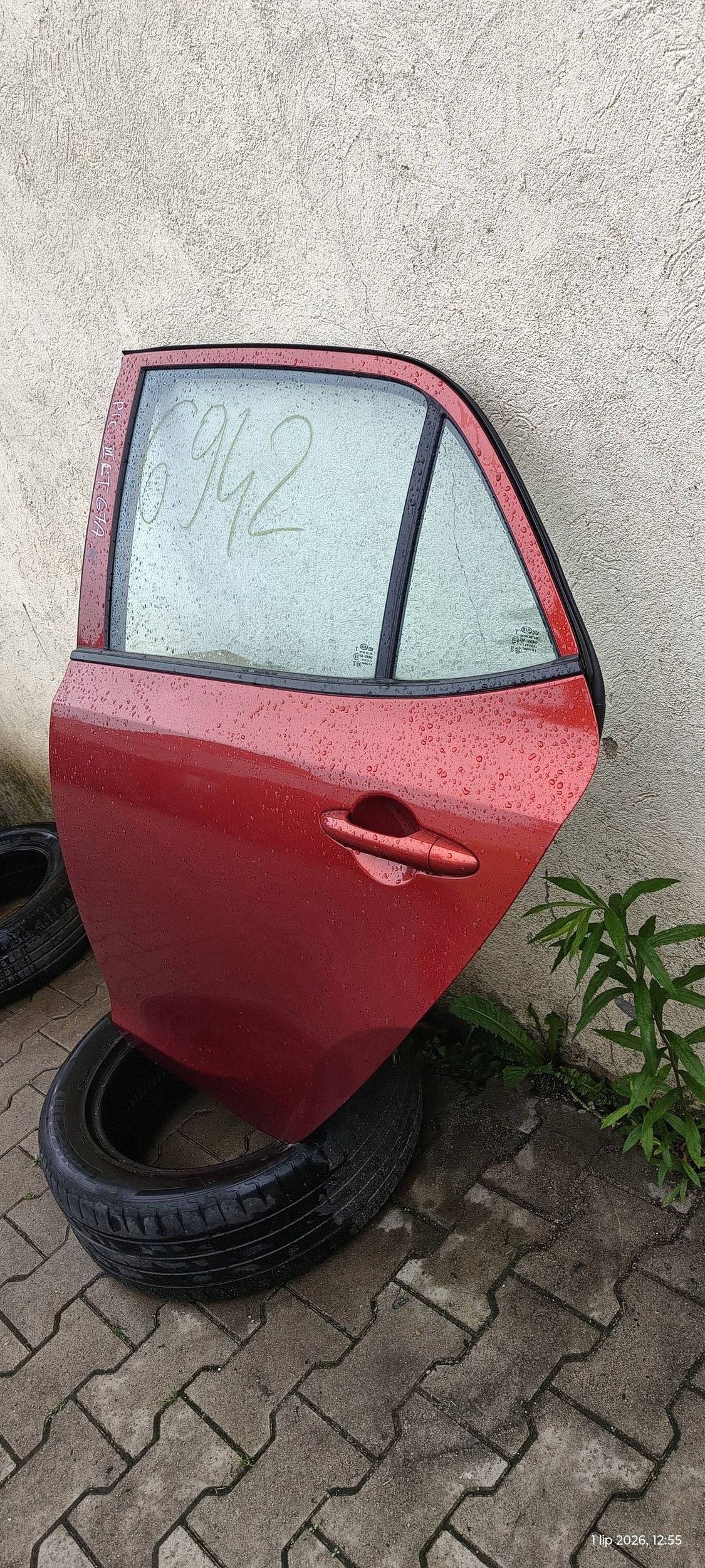 KIA PICANTO III G7A door rear part rear. left complete 2017