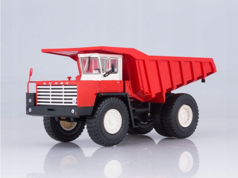 Belaz 548 červeno bílý Nap 1:43 H007