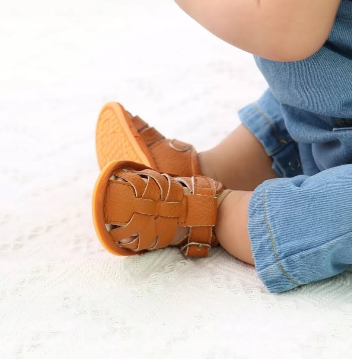 SANDAŁY buty SANDAŁKI chłopięce 17/18 11cm SKÓRA Materiał skóra ekologiczna