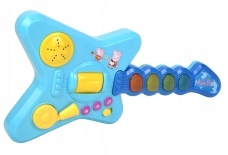 GITARA elektryczna INTERAKTYWNA Świnka PEPPA Rodzaj gitara
