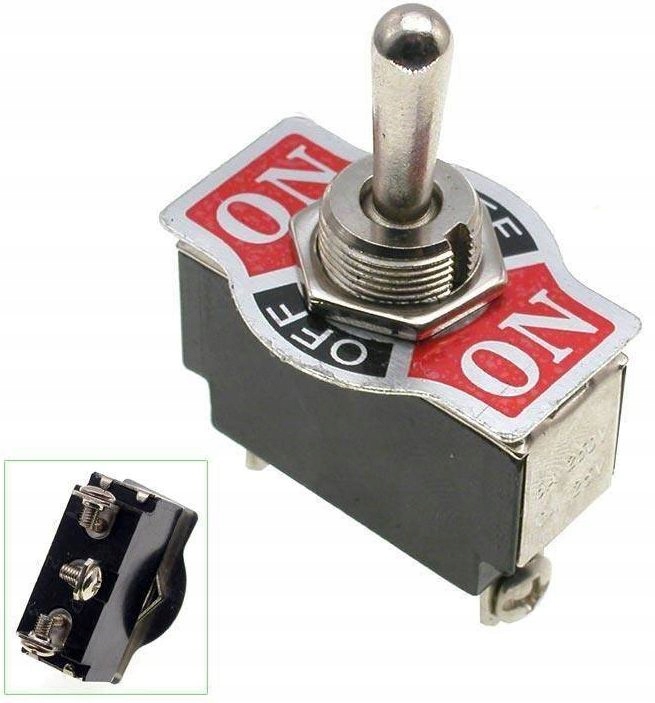 

Przełącznik KN3C-103A 3poz. poj. On-off-on Spdt 3P