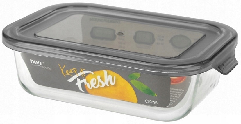 

Pojemnik Na Żywność Żaroodporny 650ML Prostokąt