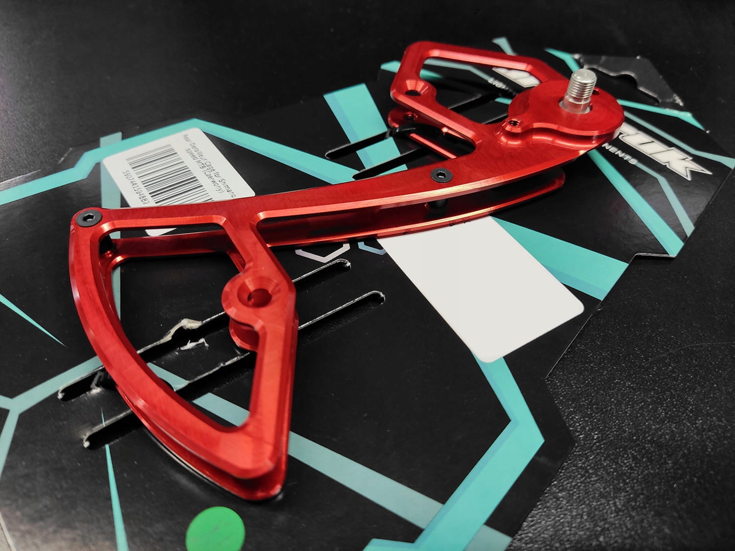 Wózek przerzutki Garbaruk Shimano 12rz Mtb czerwon