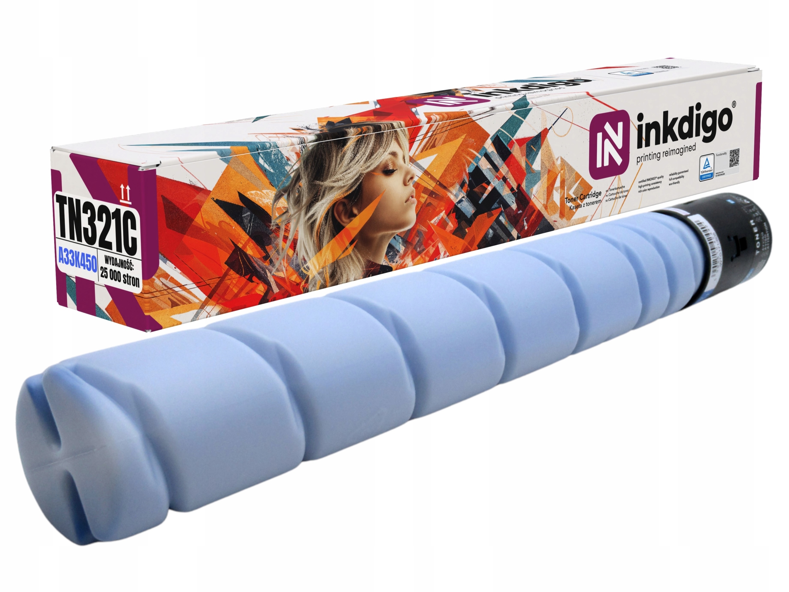 Toner Pro Konica Minolta C224e C284 C364e TN321C