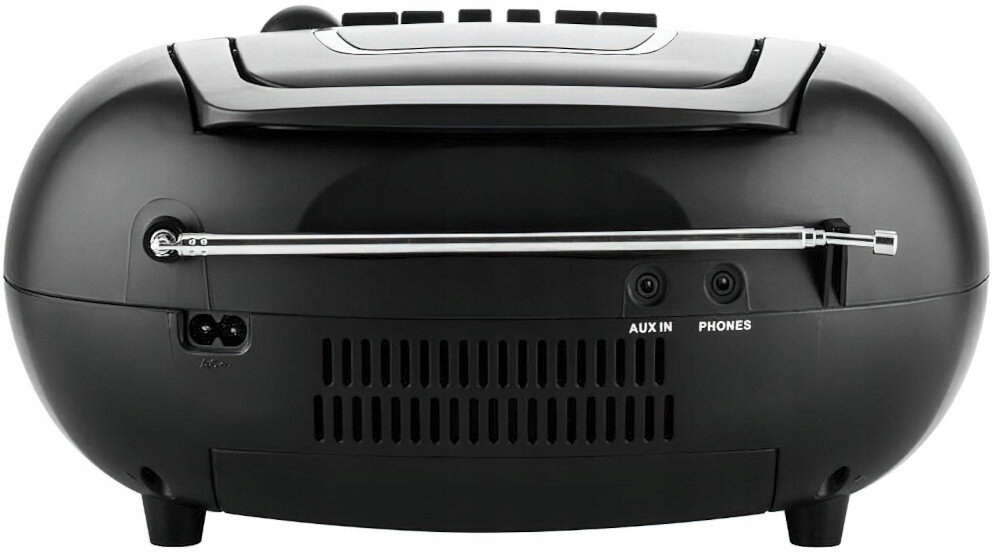 Radioodtwarzacz JVC RC-E451B CD AUX USB Czarny Maksymalna liczba odtwarzanych płyt 1