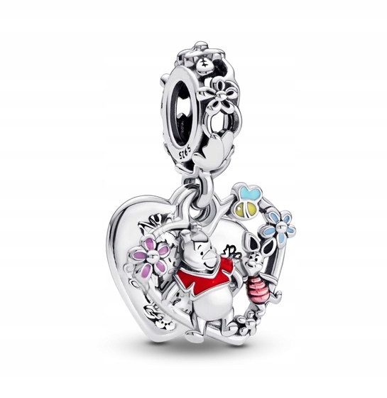 Stříbrný přívěsek Ag925 rhodiovaný péřový IM0140123CH