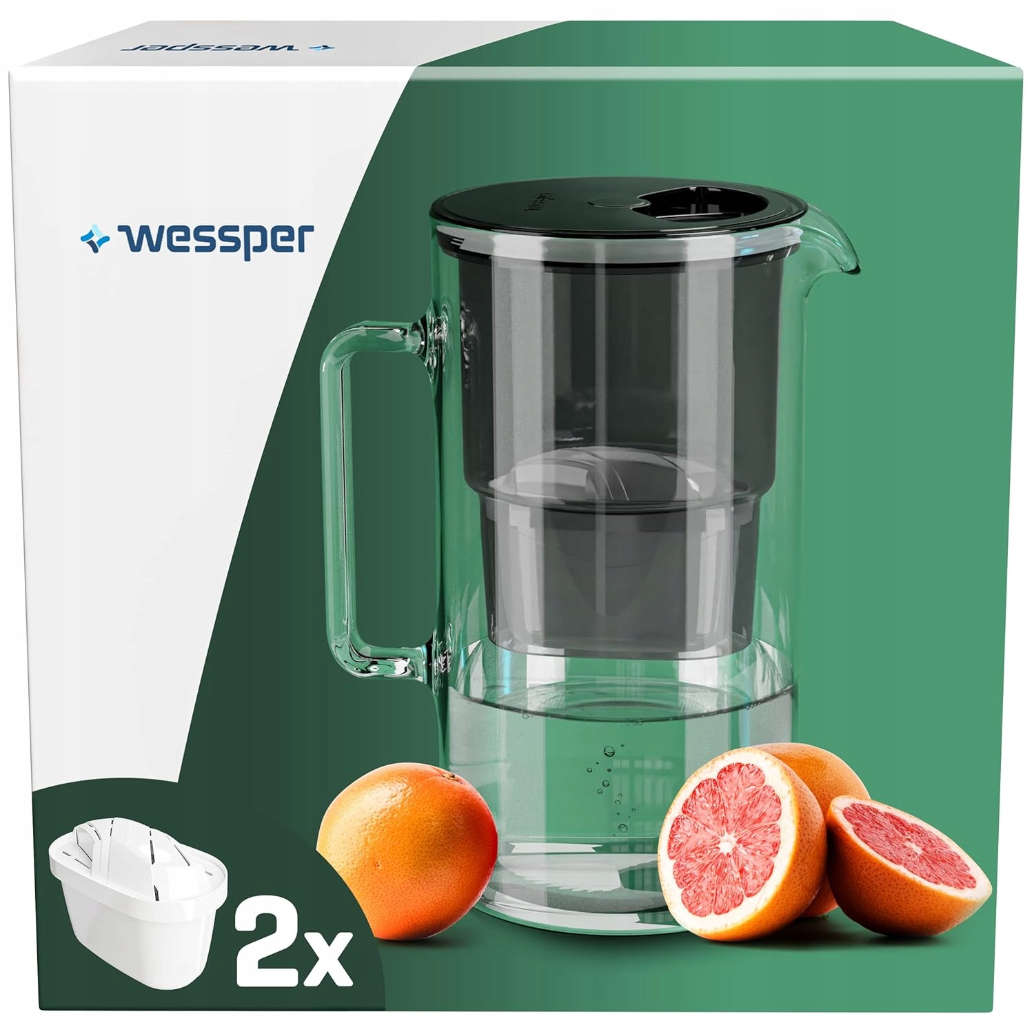 Filtrační Konvice 2,8L Náplň Maxfor Redukce Vápníku Chlóru