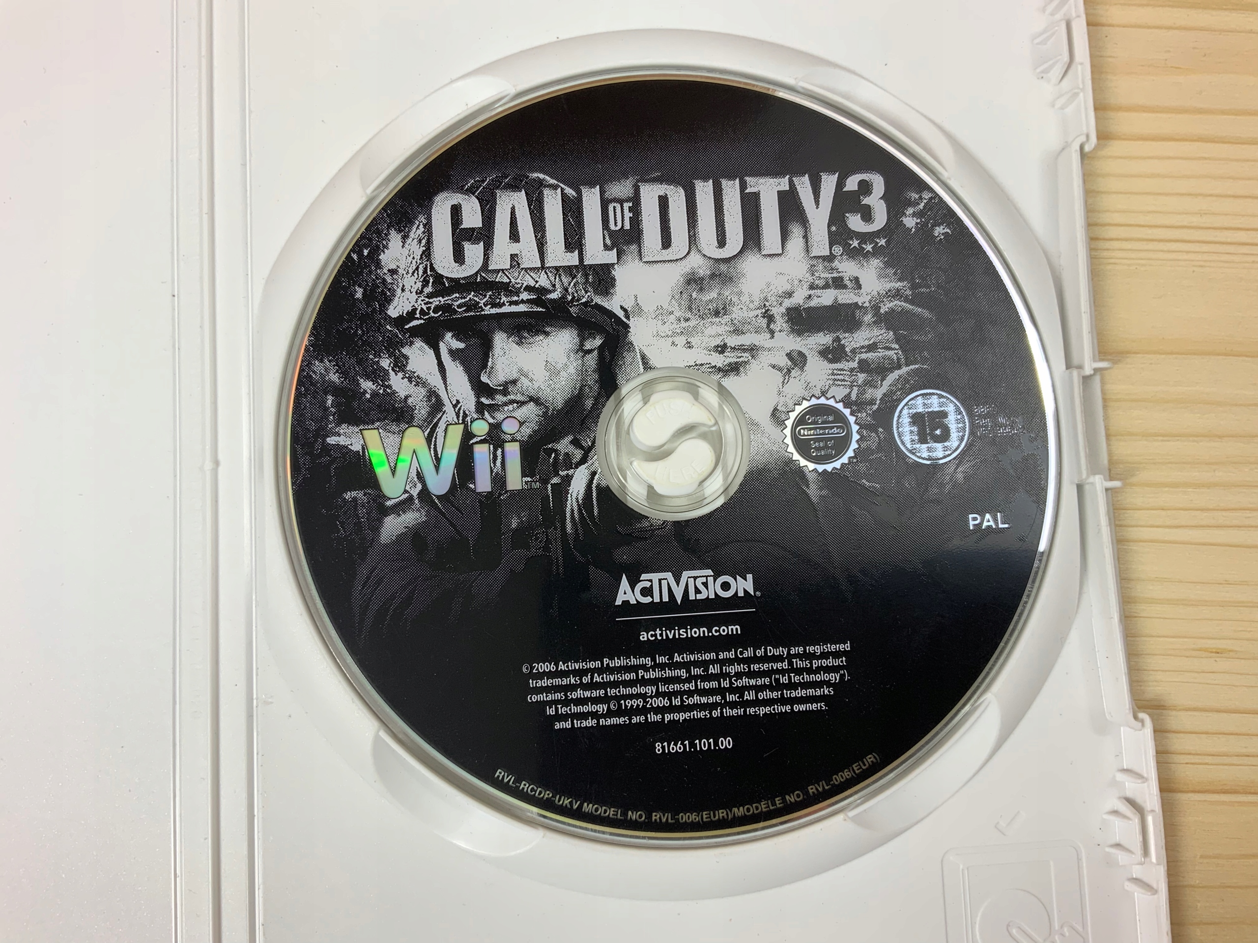 CALL OF DUTY 3 III płyta db+ NINTENDO WII Wydawca Activision