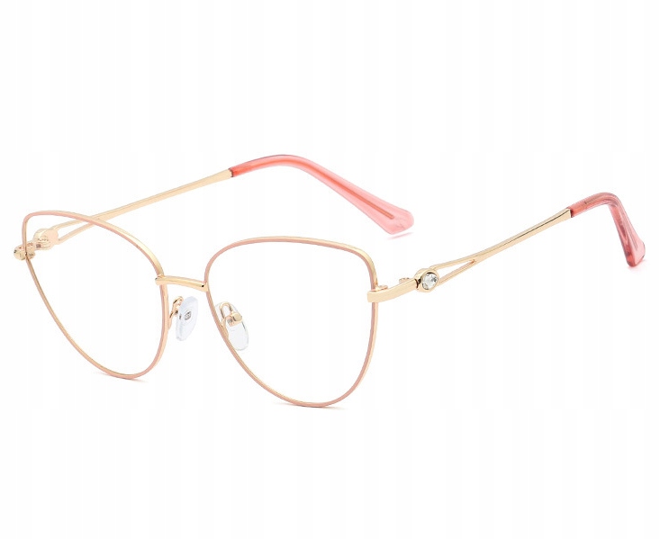 

Damskie Okulary do Komputera Kocie oczy Blue Light