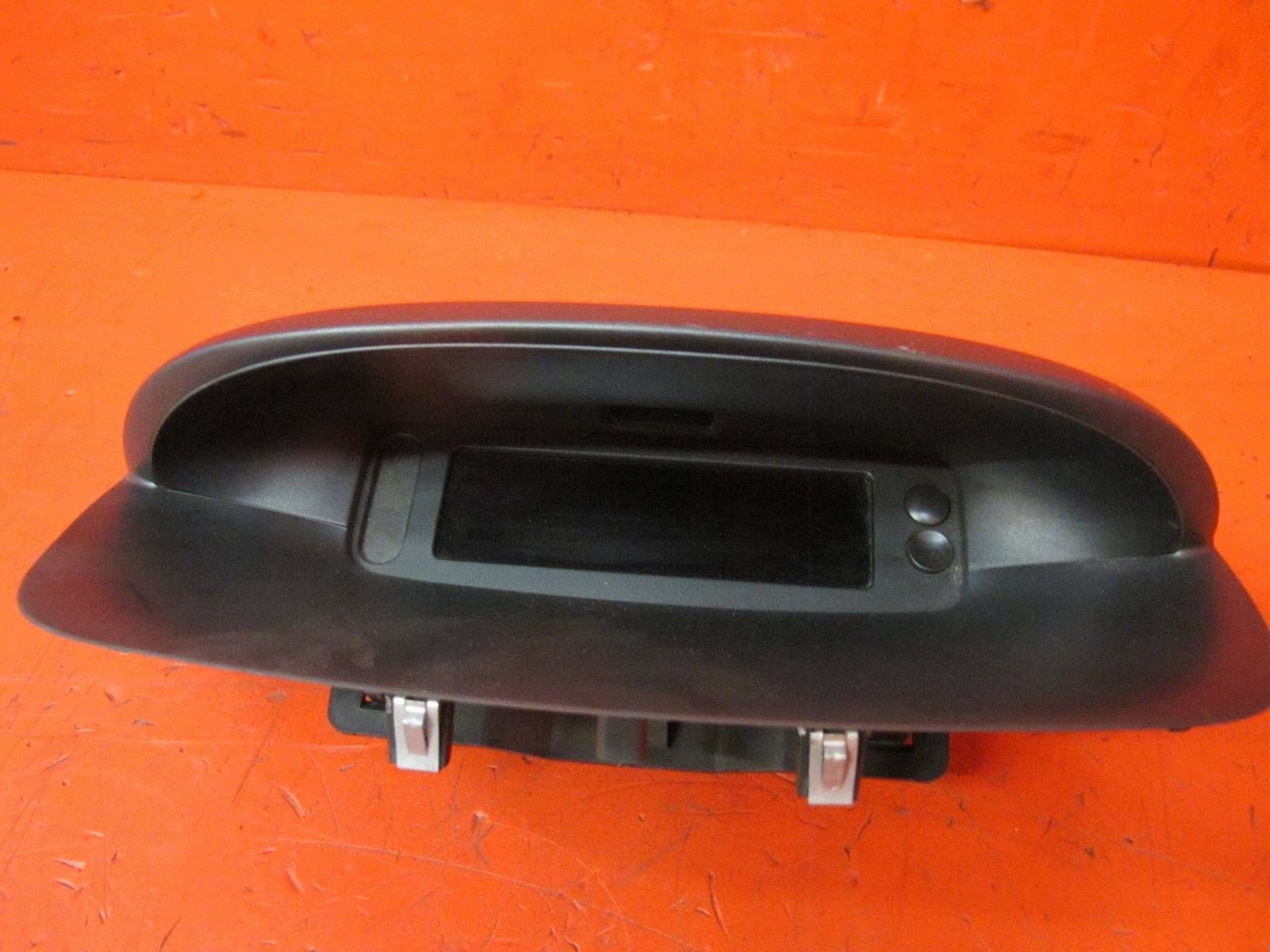 RENAULT MEGANE III 3 display MONITOR clock visor cover frame