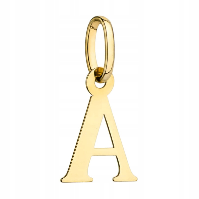 Zlatý Přívěsek Přívěsek Písmenko A pr. 585 14k