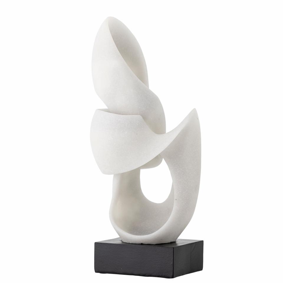 Bloomingville Alistair Socha Dekoratívna figúrka 43 cm Biela