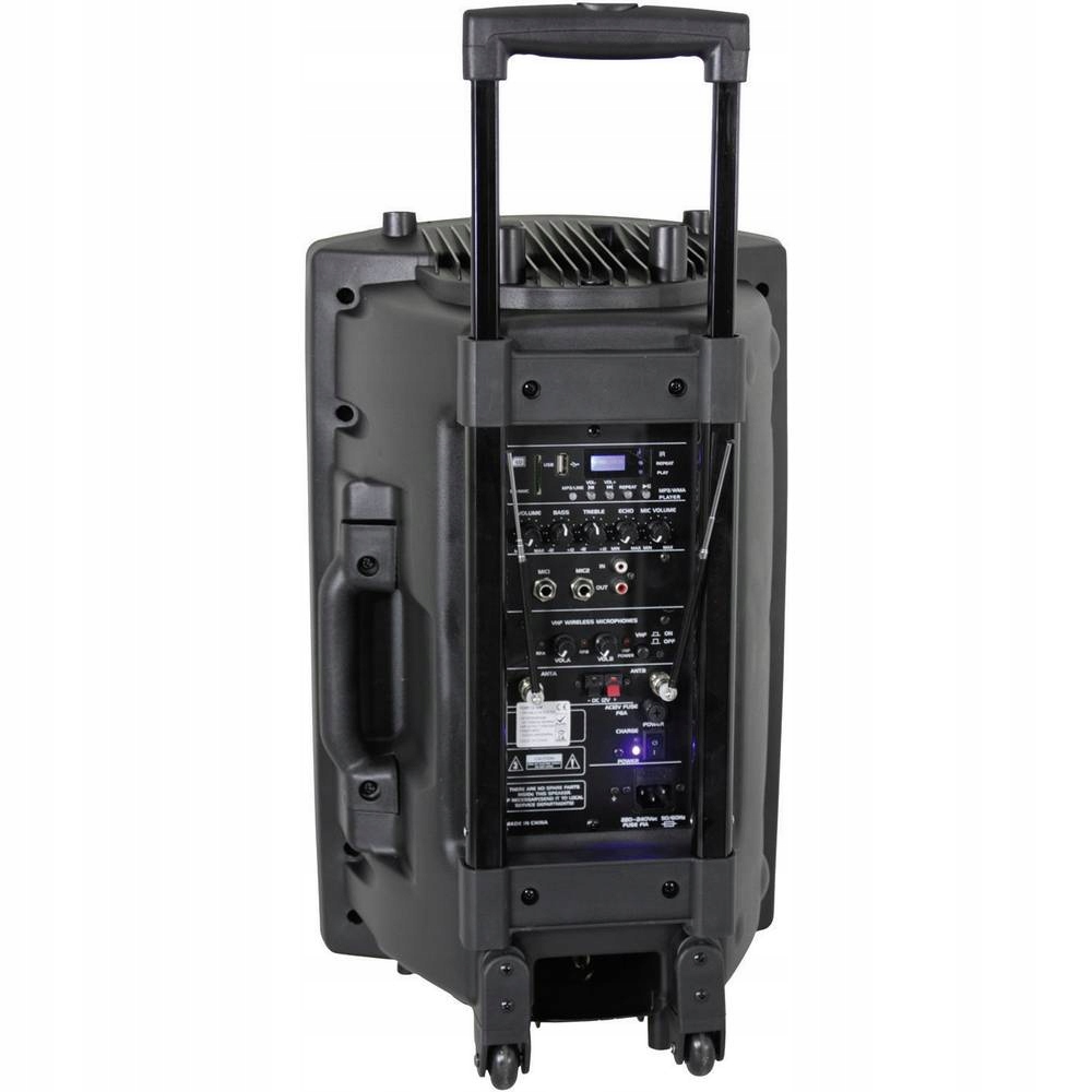 mobilna Kolumna Ibiza PORT12VHF-BT 350 W czarny (Bluetooth) Wysokość produktu 63 cm
