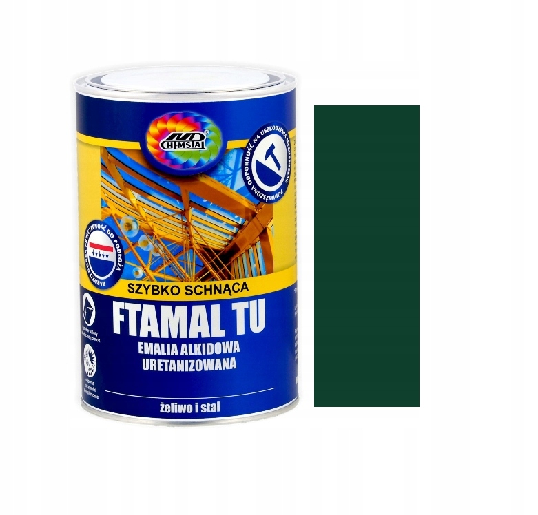 

Chemstal Ftamal Tu Emalia Alkd 1L Zielony 6005