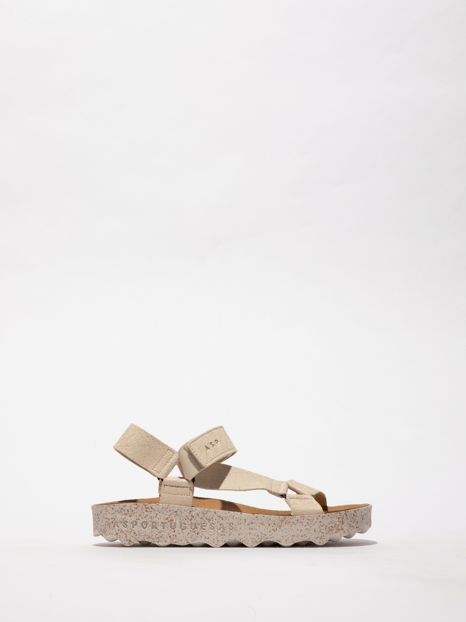 Asportuguesas Dámské sandály Clew Biosuede Nude 36