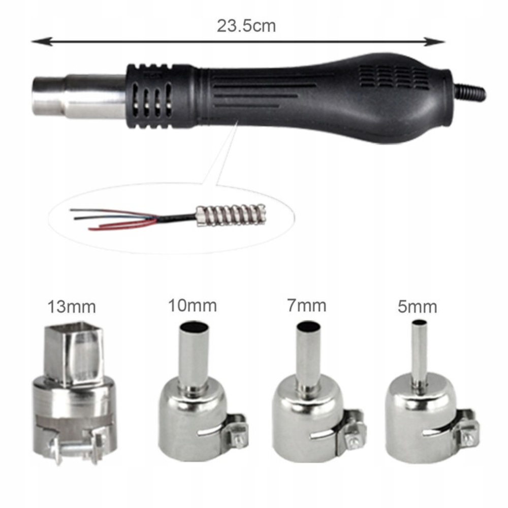 SPAWARKA do plastiku 700W - ZESTAW dysze + siatka +profile - NOWY MODEL Marka Technet