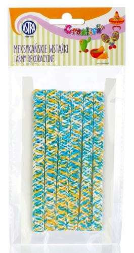 Wstążka dekoracyjna papierowa meksykańskie wstążki Astra Creativo
