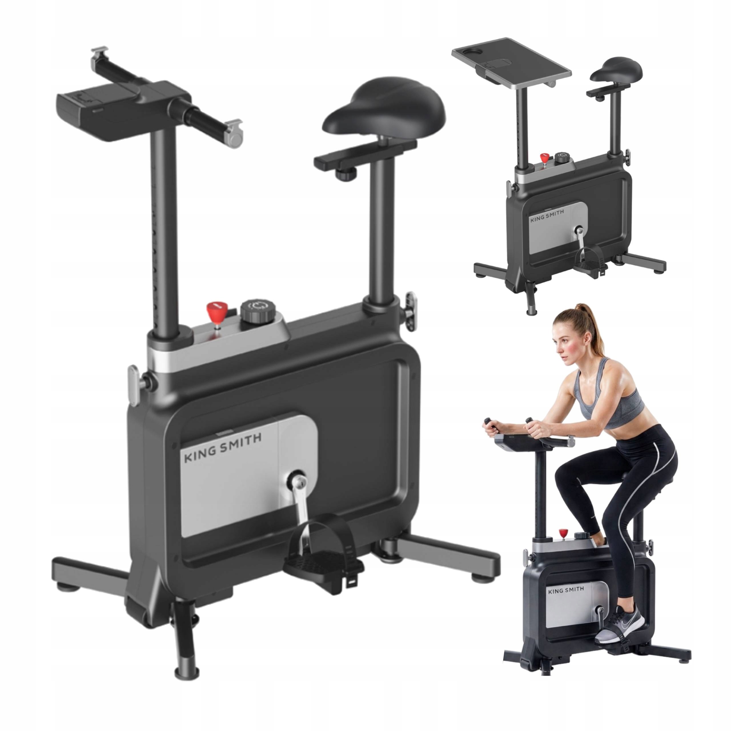 Rower Stacjonarny Magnetyczny Rowerek Treningowy Pionowy Składany Do 120KG