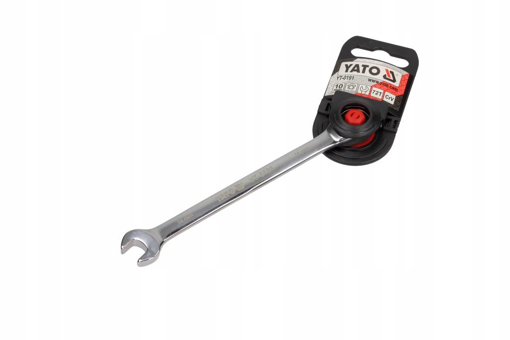 Yato Klucz Płasko-oczkowy 10 MM Z Grzechotką