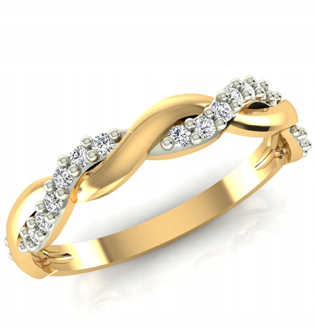 Prstýnek Cop Ryzost 585 Bezpečnostní Zásnubní Prstenn