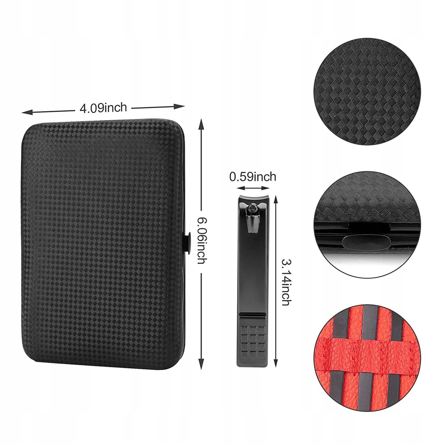 ZESTAW PRZYBORNIK DO MANICURE PEDICURE PAZNOKCI 57 Marka inna marka