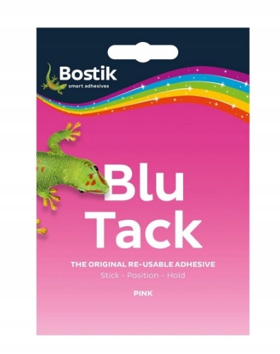 

Bostik Blu Tack masa mocująca samoprzylepna różowa