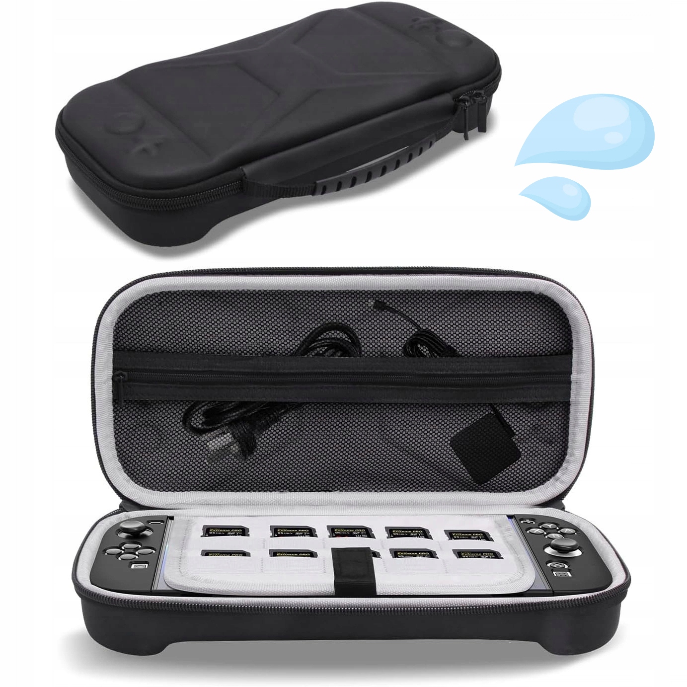 ETUI PANCERNE OCHRONNE DO NINTENDO SWITCH 2 WZMOCNIONA WALIZKA NA KONSOLE