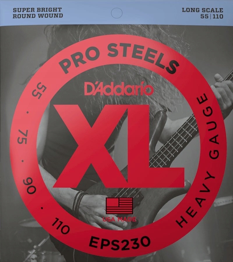 Struny D'addario ProSteels EPS230 (55-110)