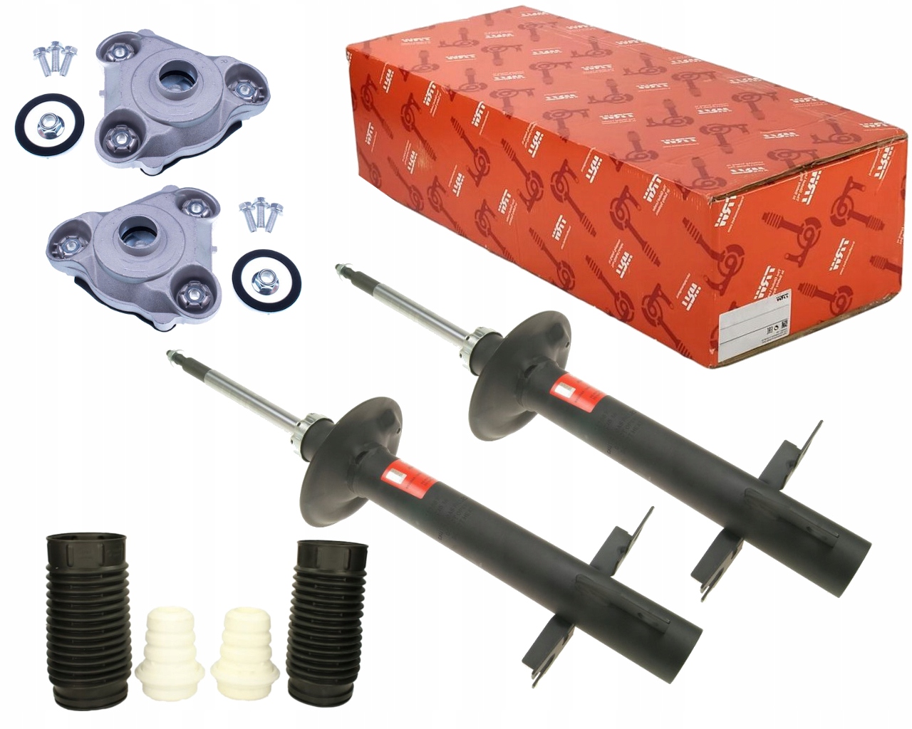 2x Tlumiče Polštáře Odrazky Sada Do Ducato Jumper 15''