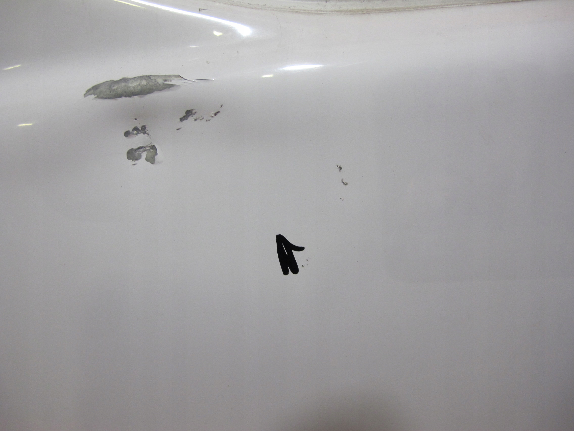 TRAFIC II VIVARO door front left BIALE 01-14