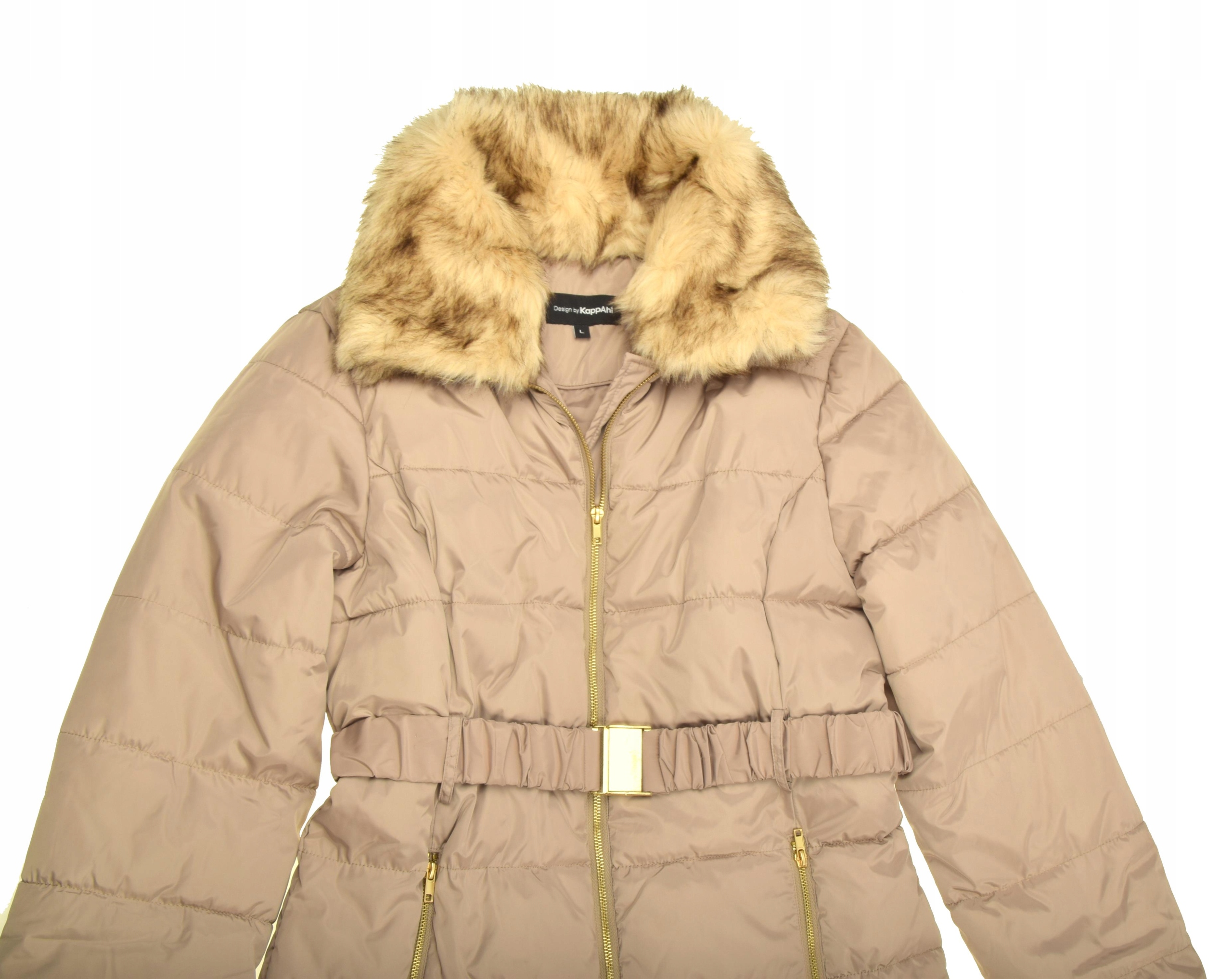 KappAhl * PIKOWANY PŁASZCZ r. L SUPER Marka Kappahl