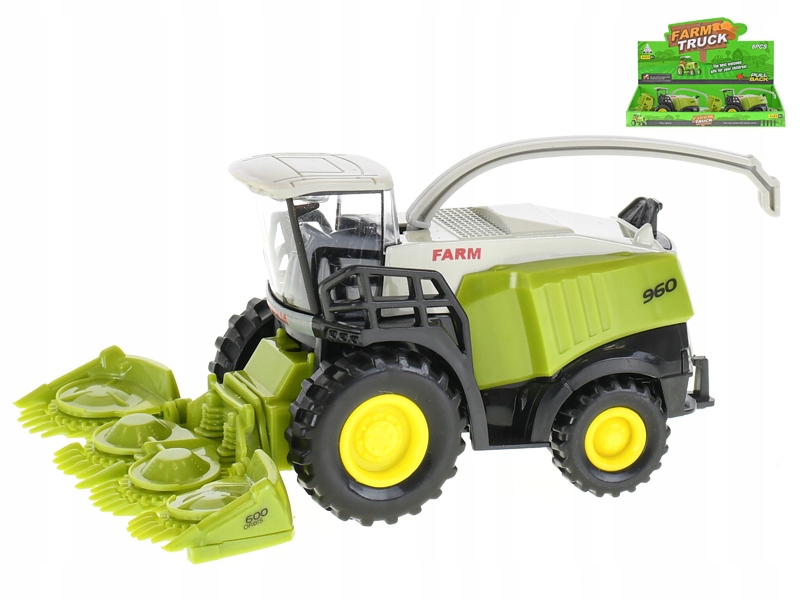 

Kombajn maszyna rolnicza metalowa 14 cm Metal