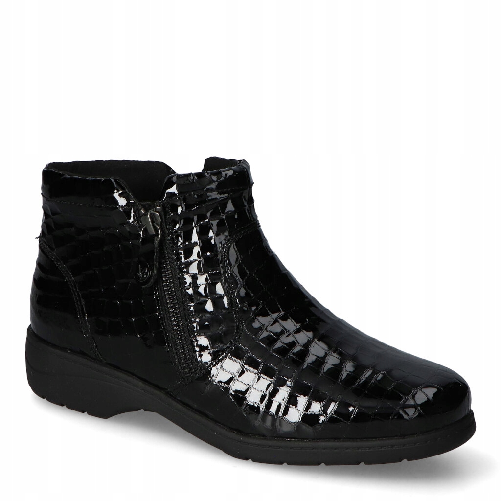 Kotníkové Boty Caprice 9-25460-45/014 Černé kroko 36