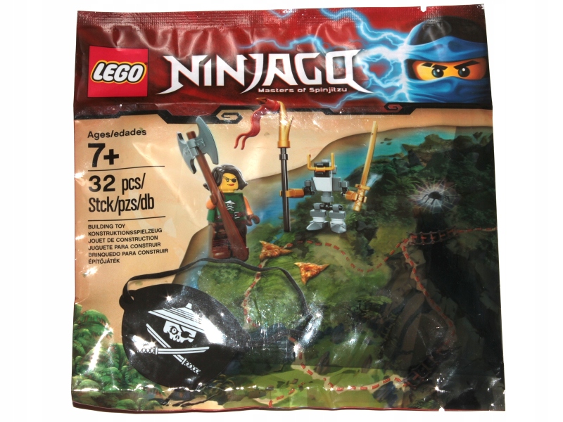 nový Lego 5004391 Ninjago sky pirates unikát misb 2016