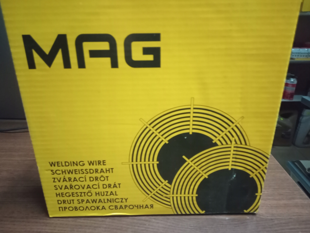 ЗВАРЮВАЛЬНИЙ ДРІТ 15 КГ 1,0 ММ