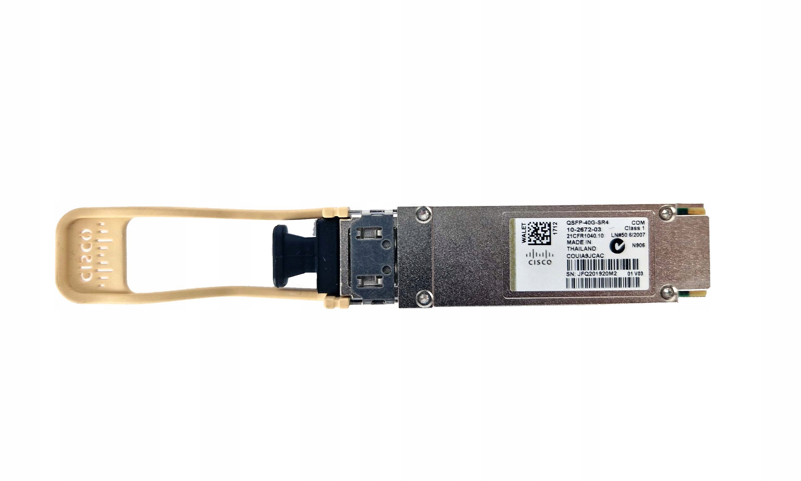 Cisco QSFP-40G-SR4 MMF 850nm MPO Connector QSFP Tr