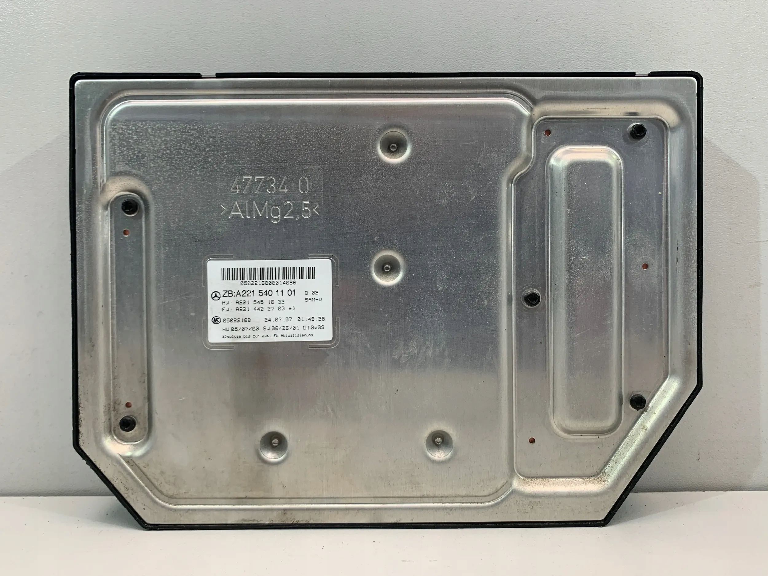 MERCEDES S W221 MODUŁ STEROWNIK SAM A2215401101 Numer katalogowy części A2215401101