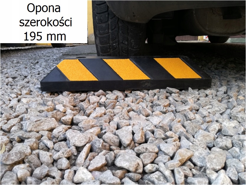 Separator parkingowy ogranicznik – odblaskowy Szerokość 0.15 m