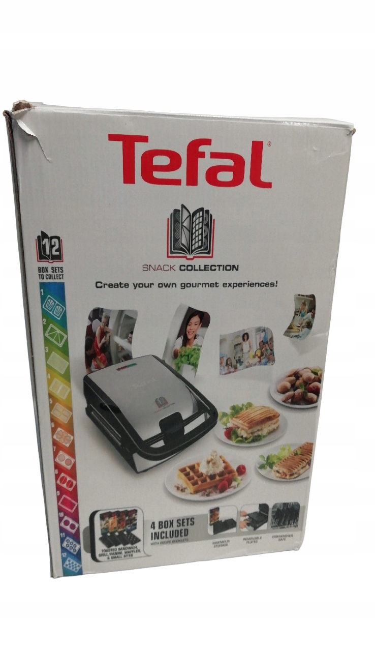 Create your own Gourmet Experiences with the Tefal Snack Collection 
