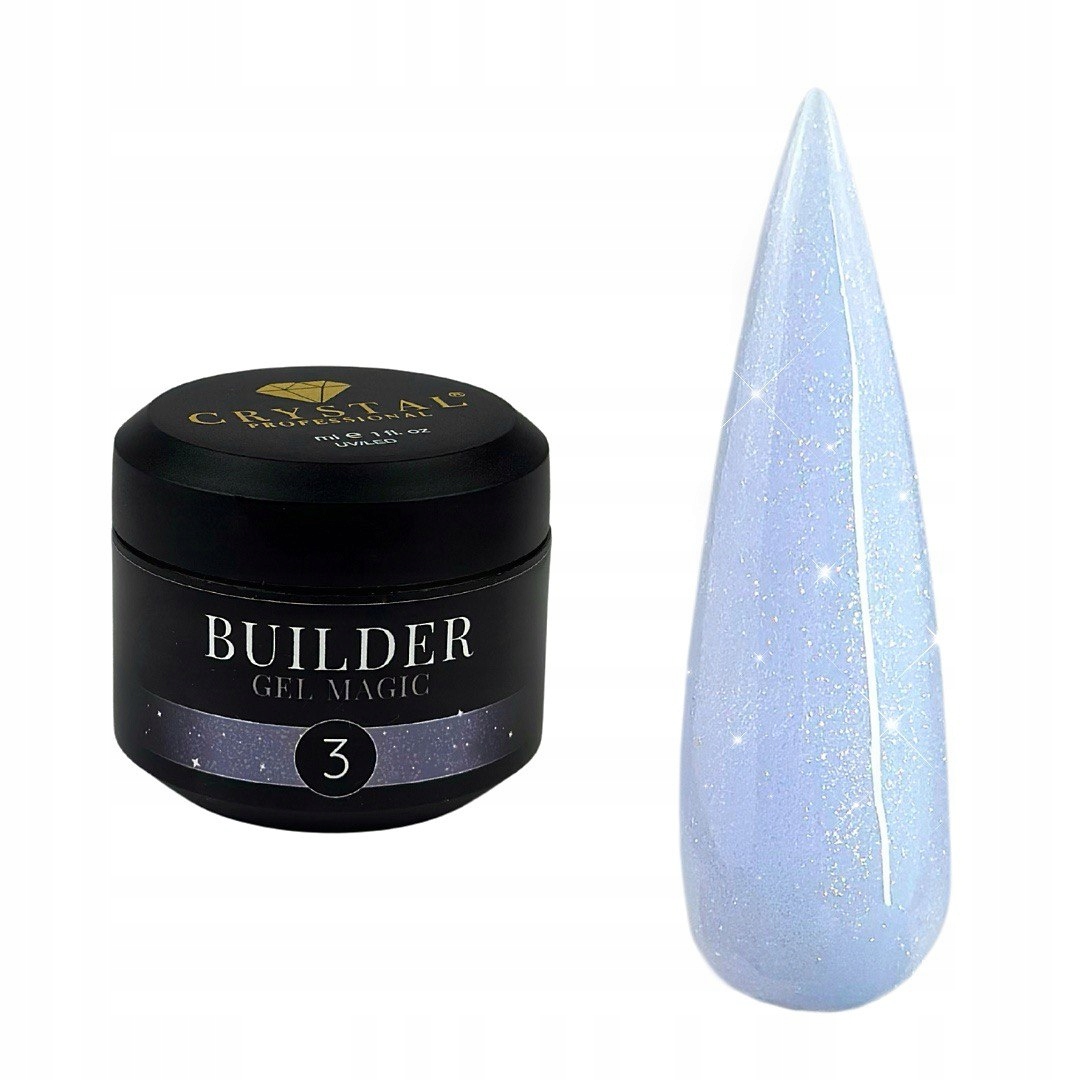 Crystal Professional Builder Gel Magic 3 30 ml – stavební gel