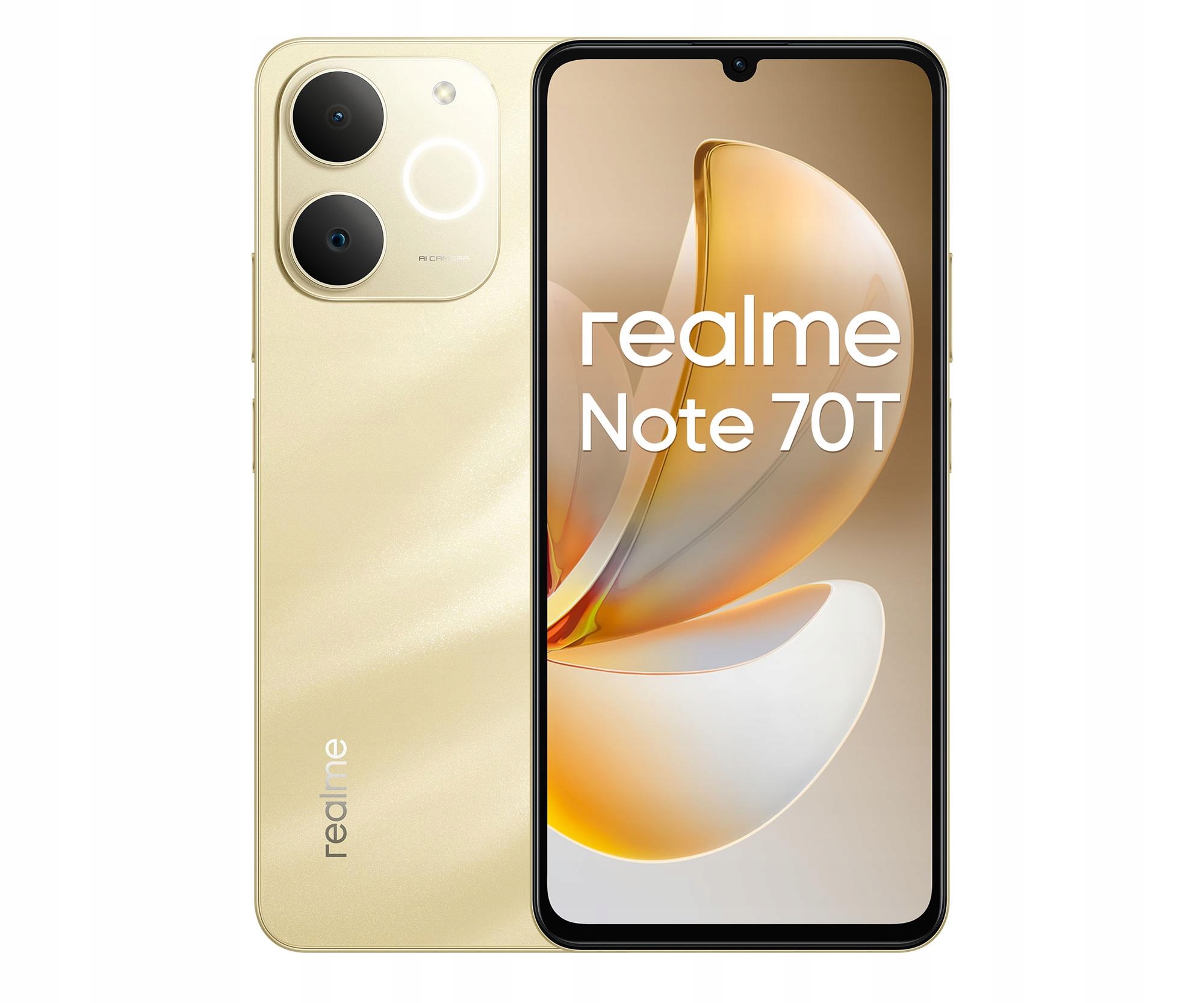 Smartfon Realme Note 70T 4 GB / 128 GB 4G (LTE) złoty