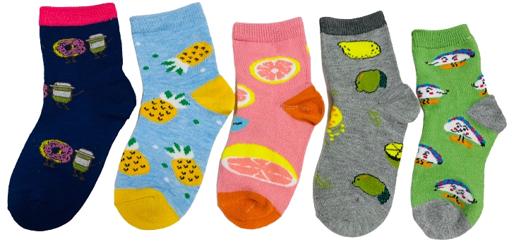 

Skarpetki Skarpety Dziewczęce 5-PAK 27-30